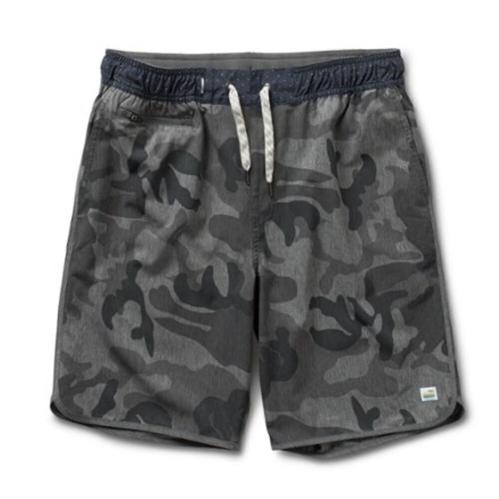 Vuori The Banks Shorts Men’s Size Small Camo Pockets Unlined Elastic Waisted